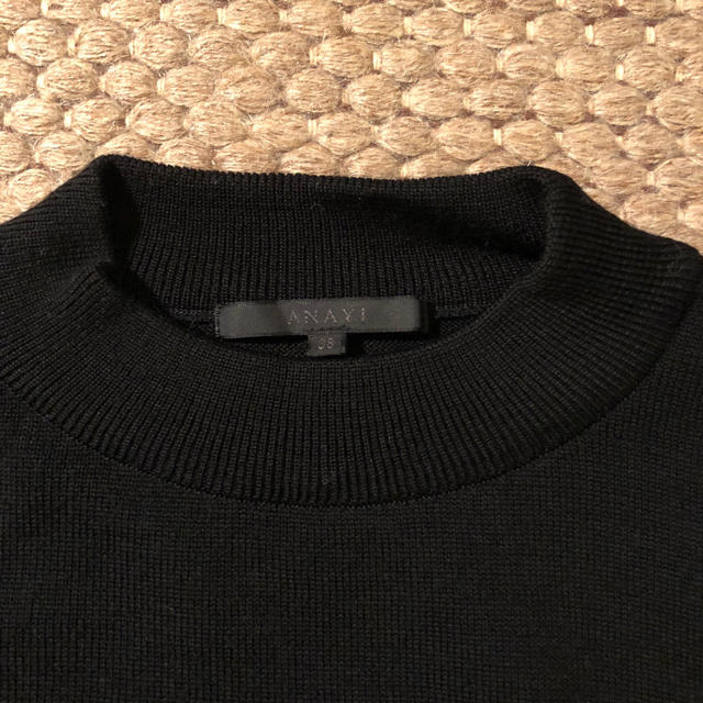 ANAYI(アナイ)のANAYI セーター ブラック レディースのトップス(ニット/セーター)の商品写真