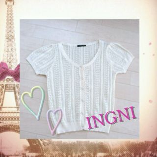 イング(INGNI)の値下げ！INGNI☆半袖カーディガン(カーディガン)