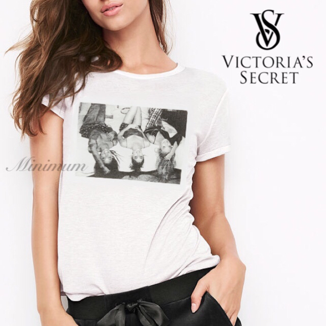 Victoria's Secret(ヴィクトリアズシークレット)のVSエンジェルズTシャツ(PJ party) レディースのルームウェア/パジャマ(ルームウェア)の商品写真