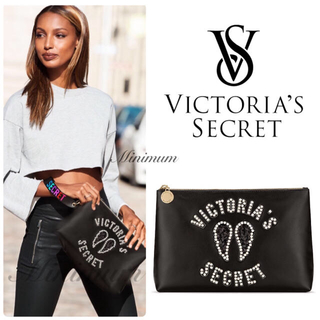 ヴィクトリアズシークレット(Victoria's Secret)のVSパールパッチワークポーチ型クラッチバッグ(セカンドバッグ/クラッチバッグ)