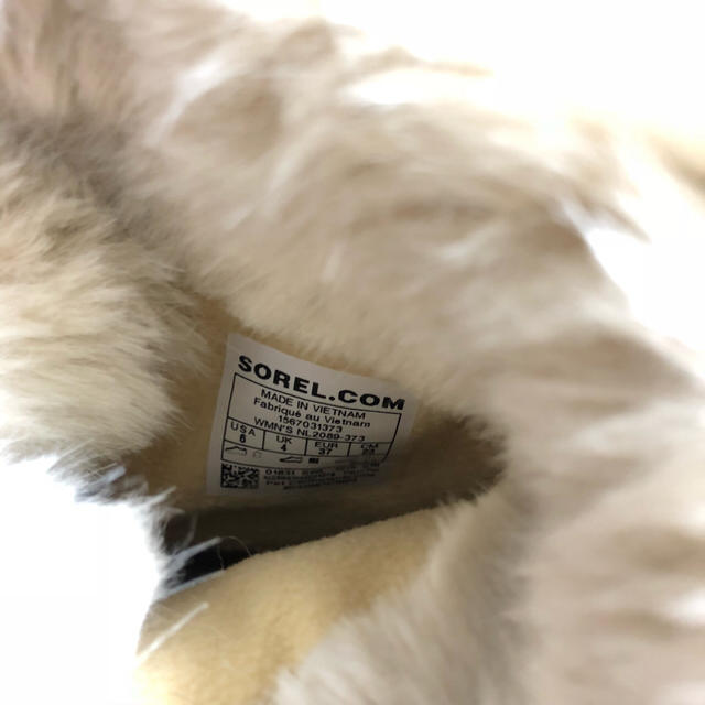 SOREL(ソレル)の試着のみ 超美品 レディース ベージュ ソレル ティボリ23cm soler レディースの靴/シューズ(ブーツ)の商品写真