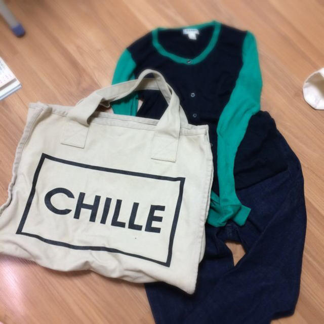 CHILLE anap(チルアナップ)のchill ANAP トートバッグ レディースのバッグ(トートバッグ)の商品写真