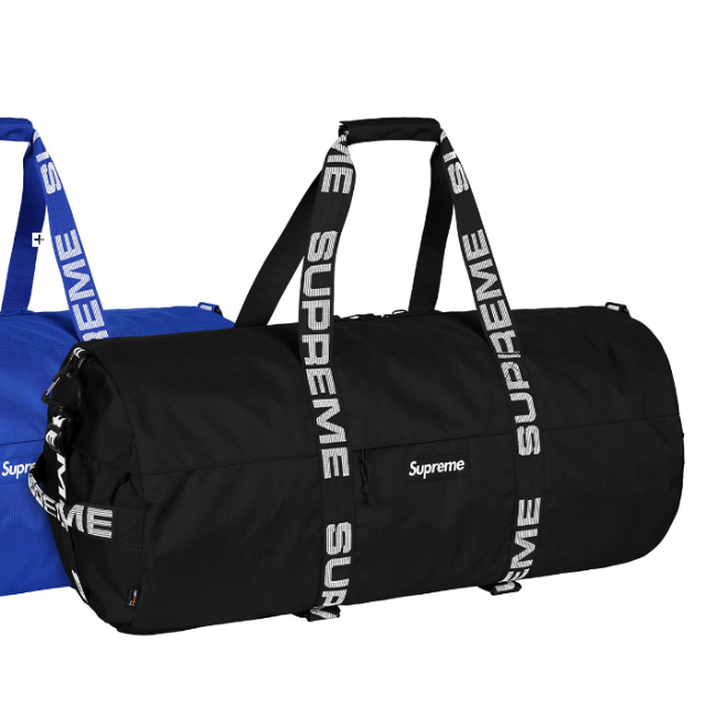 Supreme(シュプリーム)のSupreme Large Duffle Bag 黒 Black 18ss メンズのバッグ(ボストンバッグ)の商品写真