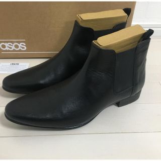 エイソス(asos)の【シュプ様専用】UK7.5(26.0) ASOS チェルシーブーツ 本革(ブーツ)