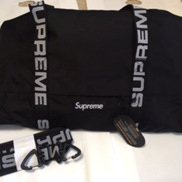 【ラージサイズ 送料込】supreme large duffle bag 黒