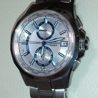 カシオ(CASIO)のオシアナス　マンタ　OCW-S2000PW-7AJF(その他)