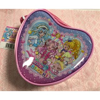 バンダイ(BANDAI)のHUGっと！プリキュア ハート型 ショルダー バッグ(キャラクターグッズ)