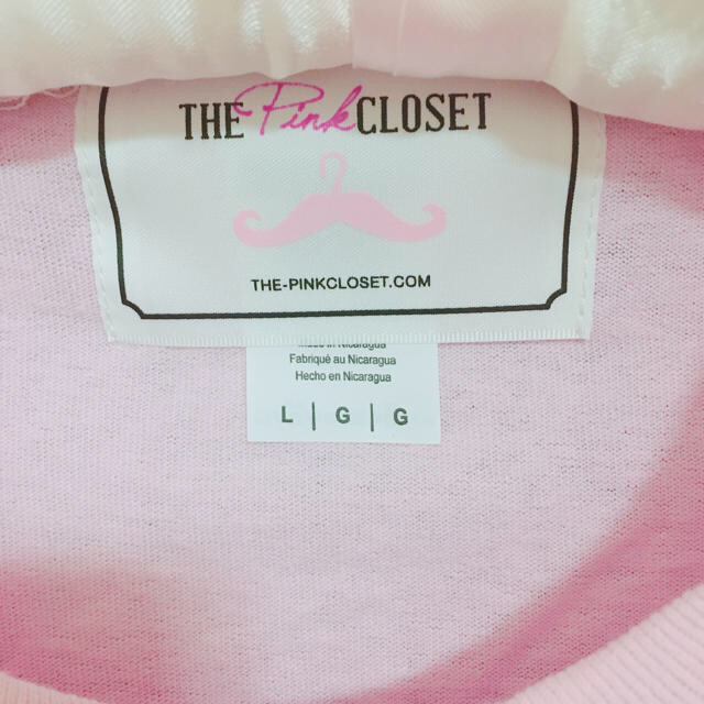 the pink closet superpink ロングtシャツ レディースのトップス(Tシャツ(長袖/七分))の商品写真