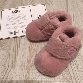 アグ(UGG)のアグ UGG ベビーシューズ サイズ0/1 ピンク 新品(その他)