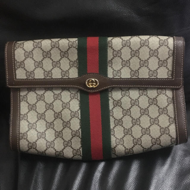 Gucci(グッチ)のオールドGUCCI  レディースのバッグ(クラッチバッグ)の商品写真