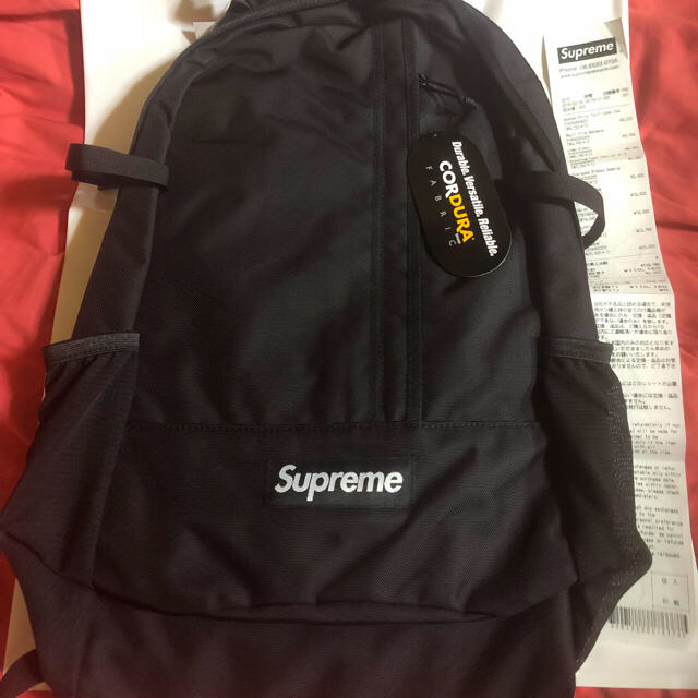 supreme backpack 18ss バックパック 新品 国内 タグ付き