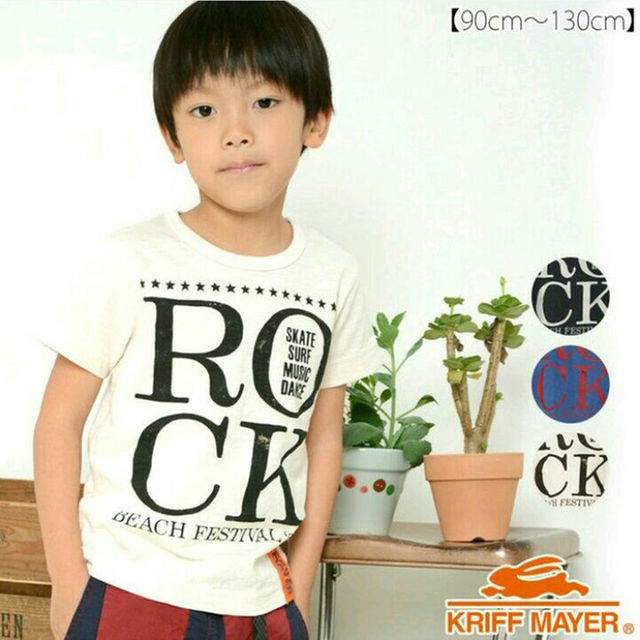 KRIFF MAYER(クリフメイヤー)の新品 キッズ 半袖Tシャツ キッズ/ベビー/マタニティのキッズ服男の子用(90cm~)(その他)の商品写真