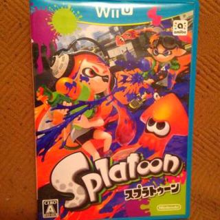 Wii U  ソフト ⭐︎ スプラトゥーン(家庭用ゲームソフト)