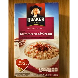 アメリカ インスタント オートミール Quaker シリアル(その他)