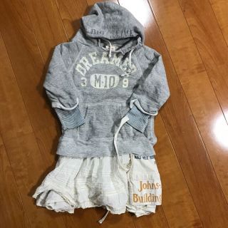 デニムダンガリー(DENIM DUNGAREE)の【中古】DD スウェットチュニック 100(その他)