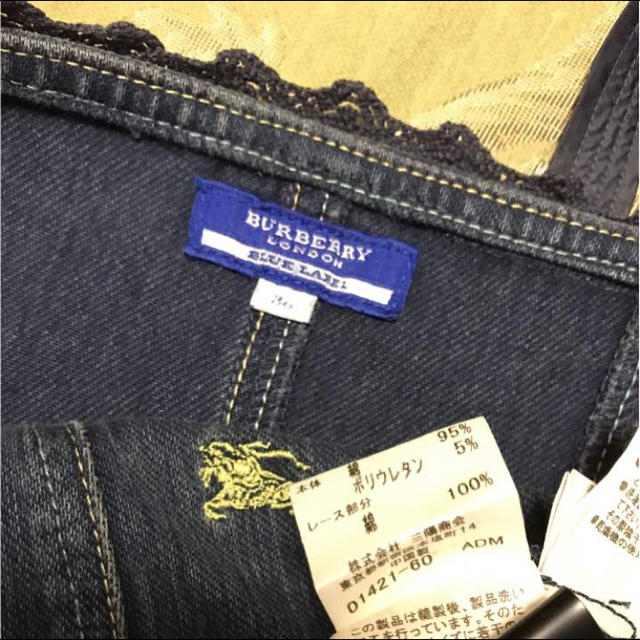 BURBERRY BLUE LABEL(バーバリーブルーレーベル)のBURBERRY BLUE LABEL デニムワンピース レディースのワンピース(ミニワンピース)の商品写真