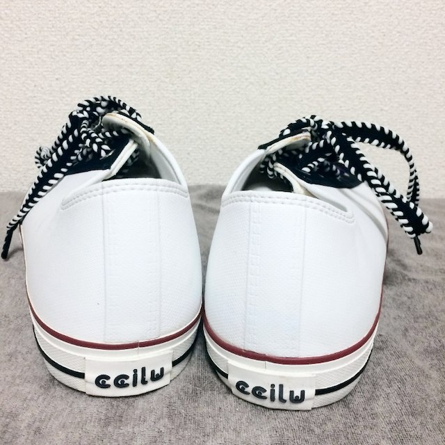 定7千【ccilu】スニーカー ラバーコーティング 飾り紐 チル コンバース メンズの靴/シューズ(スニーカー)の商品写真