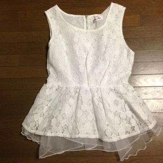 バイバイ(ByeBye)のBye Bye ペプラム 新品(タンクトップ)