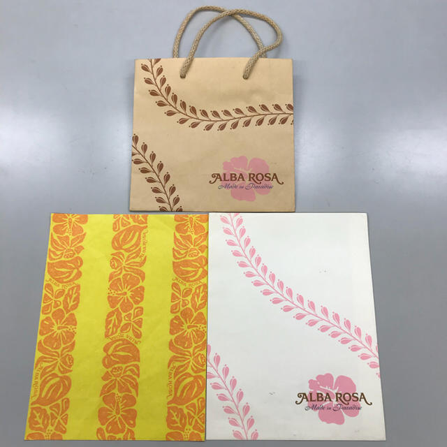 ALBA ROSA(アルバローザ)のアルバローザ  ショップ袋 ショッパー ショ袋 ② レディースのバッグ(ショップ袋)の商品写真