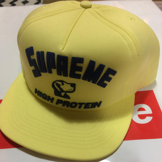 Supreme - 新品未使用 supreme キャップ イエローの通販 by たけし's shop｜シュプリームならラクマ