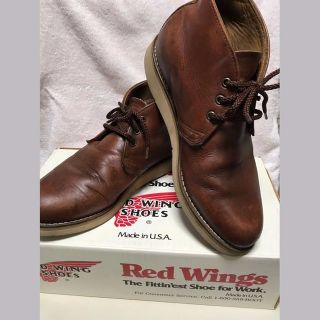 レッドウィング(REDWING)のたか様専用★REDWING/Work Chukka #595 茶･ﾌﾞﾗｳﾝ★(ブーツ)