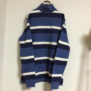 ラルフローレン(Ralph Lauren)の90s RALPH LAUREN【ラルフローレン】タートルネックカットソー！(スウェット)