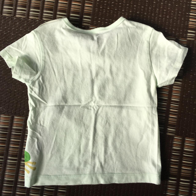 MUJI (無印良品)(ムジルシリョウヒン)のカエルTシャツ キッズ/ベビー/マタニティのキッズ服男の子用(90cm~)(Tシャツ/カットソー)の商品写真