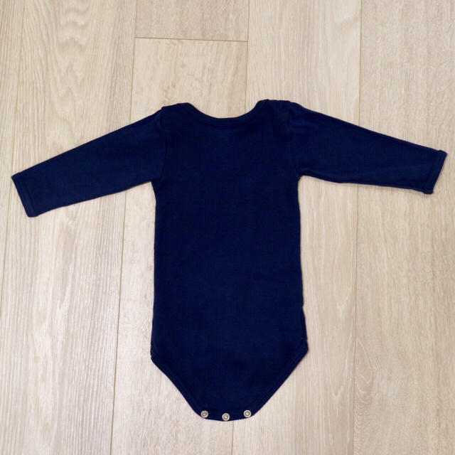 PETIT BATEAU(プチバトー)の長袖ボディ2枚組 キッズ/ベビー/マタニティのベビー服(~85cm)(肌着/下着)の商品写真