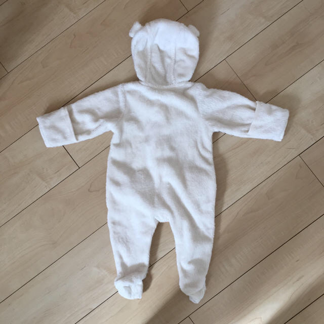 babyGAP(ベビーギャップ)のベイビーギャップ カバーオール クマ耳 キッズ/ベビー/マタニティのベビー服(~85cm)(カバーオール)の商品写真