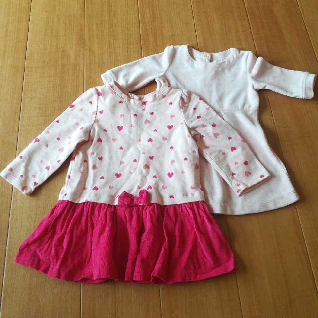 babyGAP(ベビーギャップ)のかほさん専用 キッズ/ベビー/マタニティのキッズ服女の子用(90cm~)(ワンピース)の商品写真