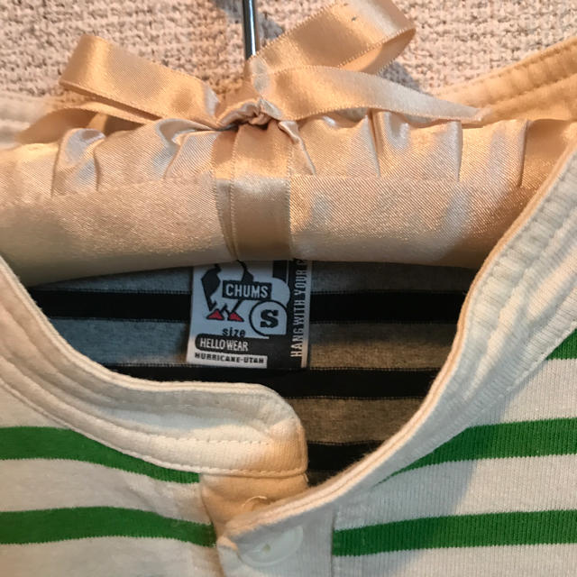 CHUMS(チャムス)のBEAMS チャムス カットソー S メンズ ボーダー メンズのトップス(Tシャツ/カットソー(七分/長袖))の商品写真