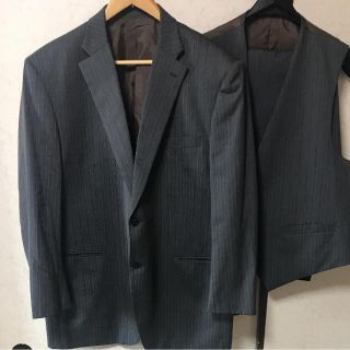 美品 お買い得 MEN'SCLUB スーツ 3点セット 大きいサイズ(セットアップ)