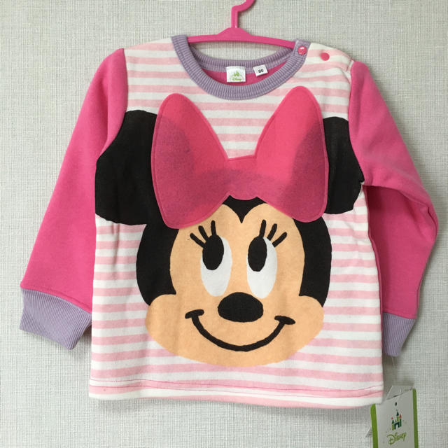 Disney(ディズニー)の☆お値下げしました☆ミニーマウス トップス キッズ/ベビー/マタニティのキッズ服女の子用(90cm~)(Tシャツ/カットソー)の商品写真