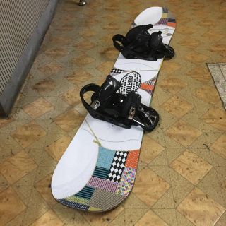 バートン(BURTON)のバートン ボード&バインディング&ケース 3点セット(ボード)