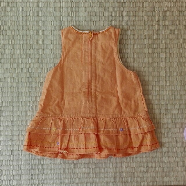 mikihouse(ミキハウス)のミキハウス　ワンピース　80cm キッズ/ベビー/マタニティのベビー服(~85cm)(ワンピース)の商品写真