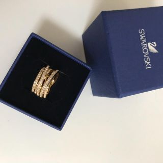 スワロフスキー(SWAROVSKI)のスワロフスキーリング 美品(リング(指輪))