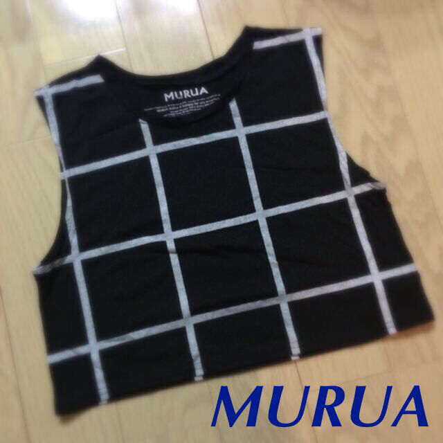 MURUA(ムルーア)のMURUA ショート丈タンク レディースのトップス(タンクトップ)の商品写真
