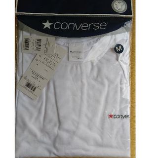 コンバース(CONVERSE)のCONVERSE competition JASPO メンズM 白丸首Tシャツ未(Tシャツ/カットソー(半袖/袖なし))
