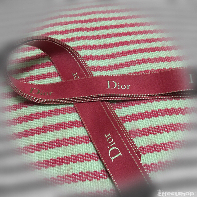 Dior(ディオール)のディオール ラッピングリボン 2点 インテリア/住まい/日用品のオフィス用品(ラッピング/包装)の商品写真