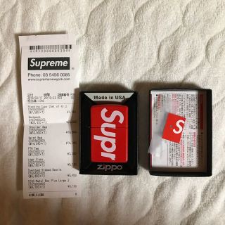 シュプリーム(Supreme)のシュプリーム ロゴジッポ 赤 supreme logozippo RED(タバコグッズ)