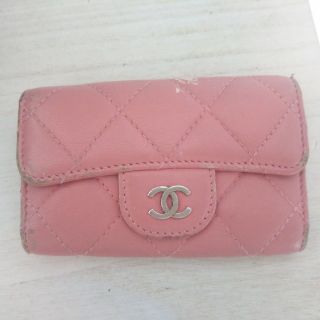 シャネル(CHANEL)の本物CHANELシャネルキーケースピンク(キーケース)