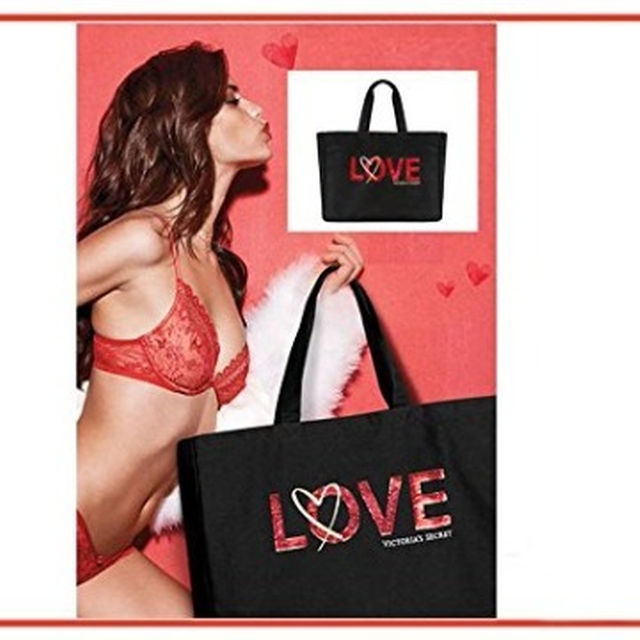 Victoria's Secret(ヴィクトリアズシークレット)のVictoria's Secret Loveトート バッグ 鞄 レディースのバッグ(トートバッグ)の商品写真