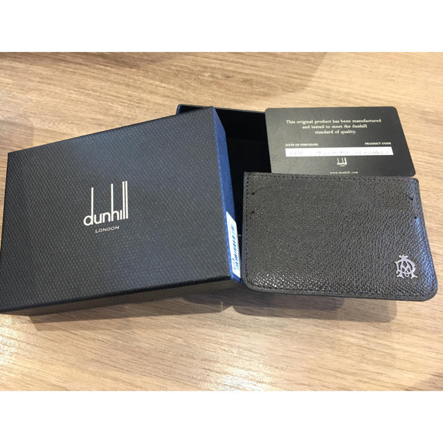 Dunhill(ダンヒル)のdunhill カードケース 新品 最終価格 メンズのファッション小物(名刺入れ/定期入れ)の商品写真