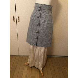 ハニーミーハニー ロングスカート/マキシスカート(チェック)の通販 ハニーミーハニー ロングスカート/マキシスカート(チェック)の通販