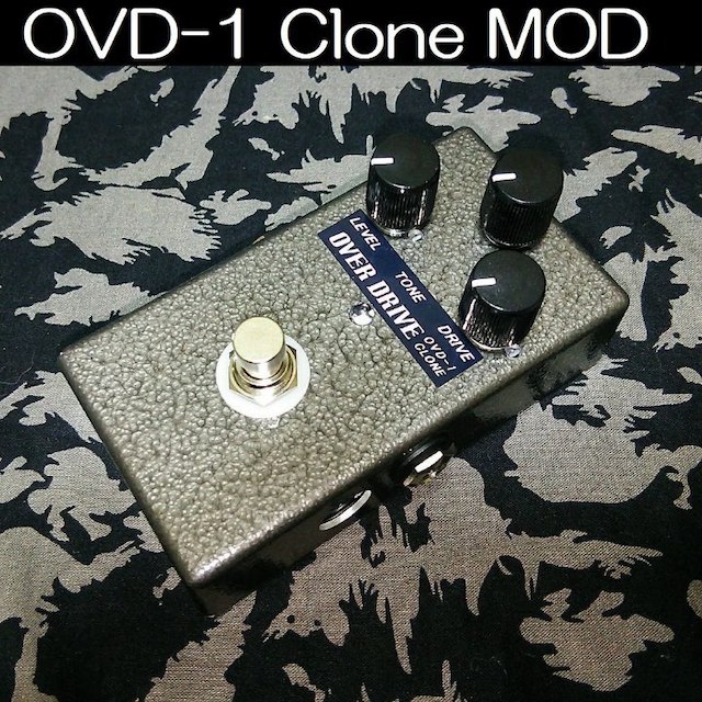 [限定]KORG OVD-1 CLONE MOD電池OK 4558DVビンテージ 楽器のギター(エフェクター)の商品写真