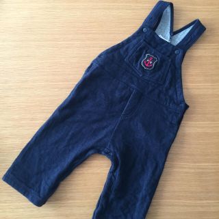 プチバトー(PETIT BATEAU)の美品 プチバトー 18m サロペット(カバーオール)