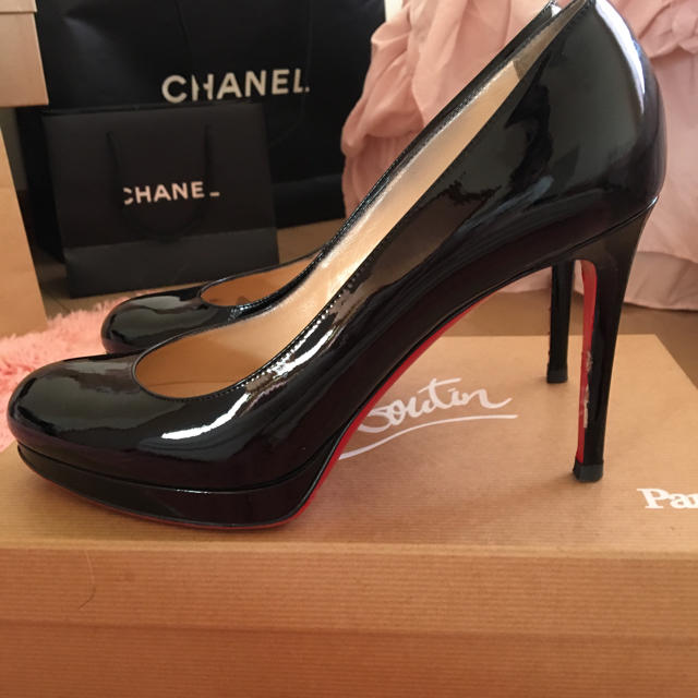 louboutin ルブタン new simple pump 100mm 38ハイヒール/パンプス