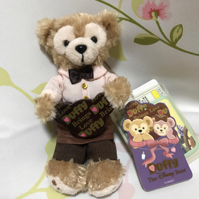 ダッフィー(ダッフィー)のダッフィー★スウィートダッフィーぬいぐるみストラップ Duffy エンタメ/ホビーのおもちゃ/ぬいぐるみ(キャラクターグッズ)の商品写真