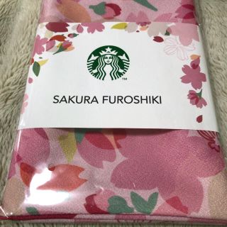 スターバックスコーヒー(Starbucks Coffee)のスタバ 桜 風呂敷(旅行用品)