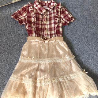 アクシーズファム(axes femme)のaxesfemme kids  140 ワンピース(ワンピース)